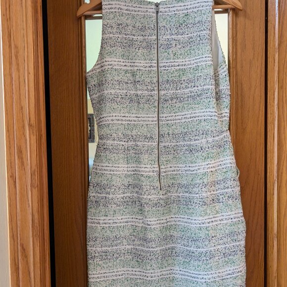 Banana Republic Green Tweed Sheath Dress - Picture 3 of 5
